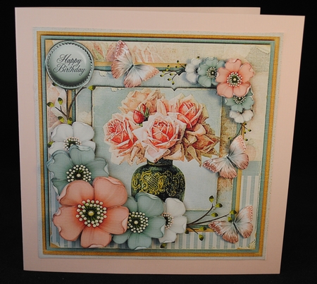 Vintage Shabby Chic Blossom Card Kit 1159 by Yvonne Middleton