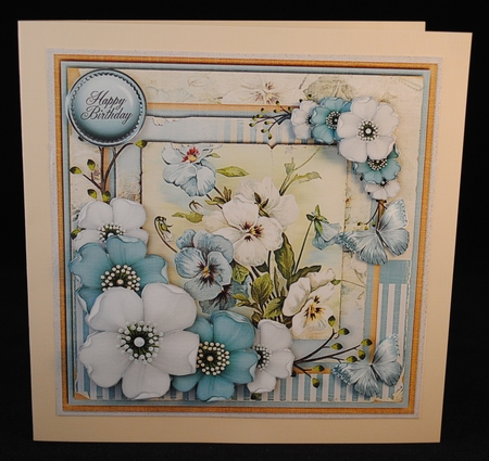 Vintage Shabby Chic Blossom Card Kit 1162 by Yvonne Middleton