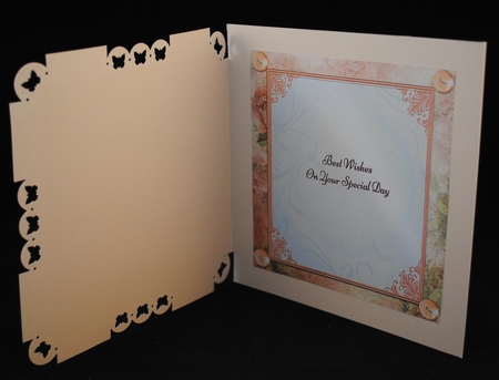Beautiful Autumn Roses With Butterflies 8x8 Mini Kit by Yvonne Middleton