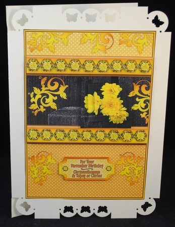 Birthstone and Birth Flower - November by Yvonne Middleton