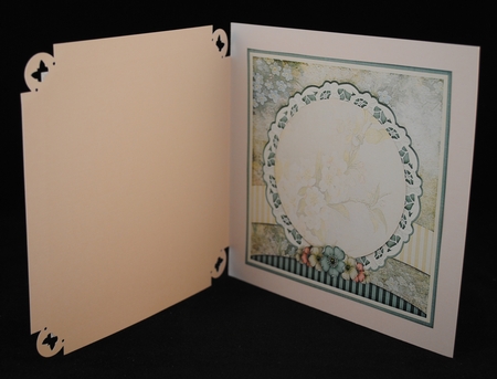 Vintage Pastel Shabby Chic Card Kit Blue 1197 by Yvonne Middleton