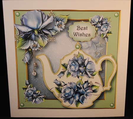 Teapots & Teacups 8x8 Bumper Kit by Yvonne Middleton