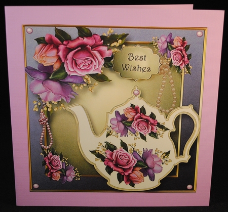 Teapots & Teacups 8x8 Bumper Kit by Yvonne Middleton