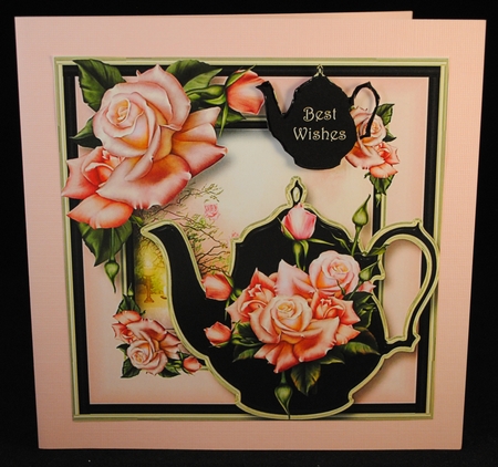 Teapots & Teacups 8x8 Bumper Kit by Yvonne Middleton