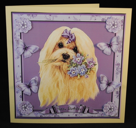 Pansy Pooch Mini Kit by Yvonne Middleton