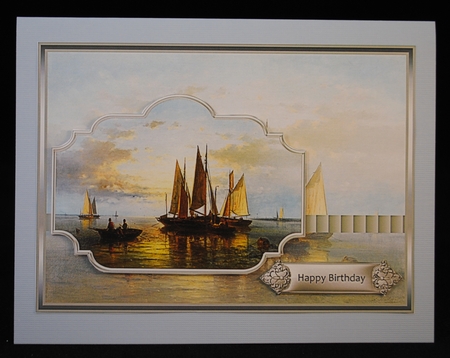 Fishing boats by Yvonne Middleton