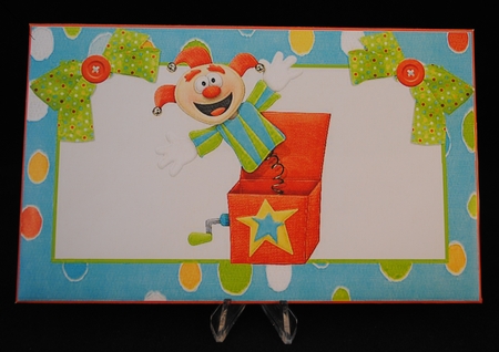 8x8 jack in the box birthday age 1-5 mini kit by Yvonne Middleton