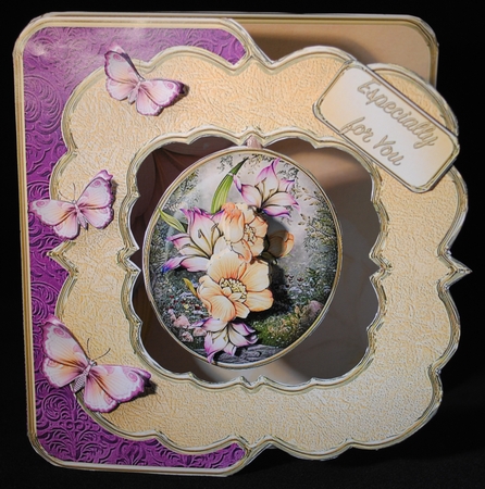 Flowers and Flutters - Pendant Card Mini Kit by Yvonne Middleton