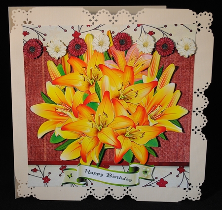 Yellow Lillies by Yvonne Middleton