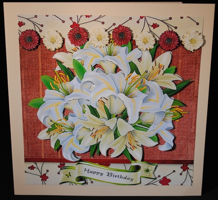 Just White Lillies by Yvonne Middleton