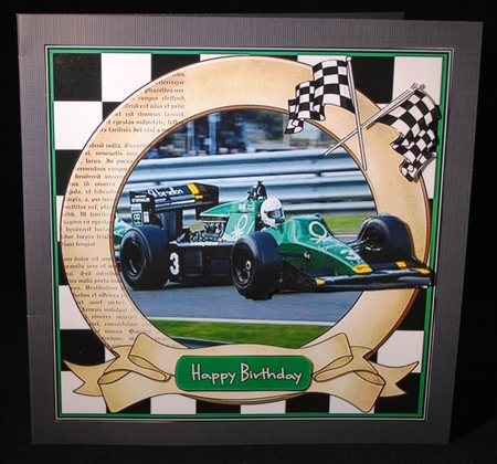 FORMULA ONE CAR 3 by Yvonne Middleton