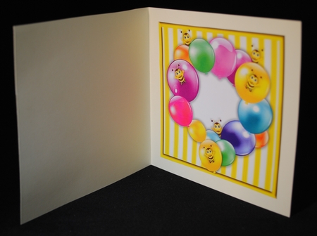 BEE HAPPY ... small square by Yvonne Middleton