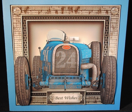 The Vintage Race Car by Yvonne Middleton