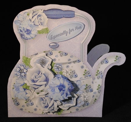 Purple Posy - Kettle Card Mini Kit by Yvonne Middleton