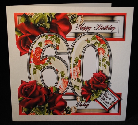 Special Ages Floral - 60 Today by Yvonne Middleton