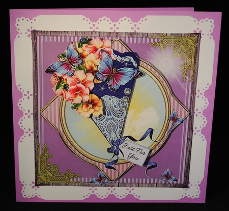 Floral Kite 3 by Yvonne Middleton