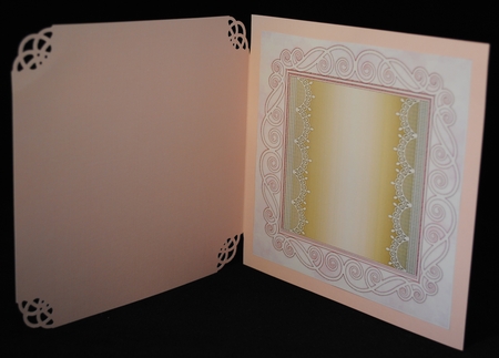 Vintage Roses Envelop INSERT by Yvonne Middleton