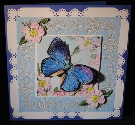 Floating Like A Butterfly On A Summer Breeze - Decoupage Card Kit, Inserts,Gift Tags & Bookmarks by Yvonne Middleton