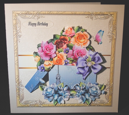 Gift Box Of Roses by Yvonne Middleton