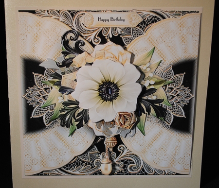 Flora And lace Bumper Card Kit by Yvonne Middleton