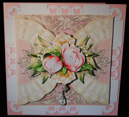 Flora And lace Bumper Card Kit by Yvonne Middleton