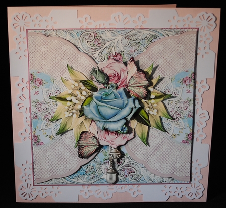 Flora And lace Bumper Card Kit by Yvonne Middleton