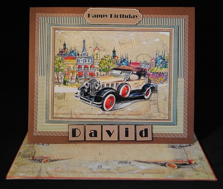 Vintage Cars Mini Kit by Yvonne Middleton