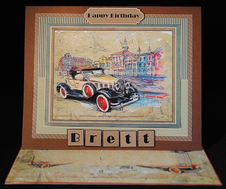 Vintage Cars Mini Kit by Yvonne Middleton