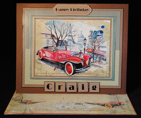 Vintage Cars Mini Kit by Yvonne Middleton