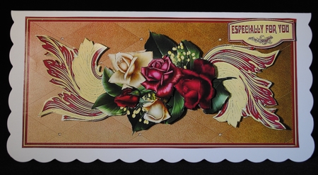 Flourish Of Roses DL by Yvonne Middleton