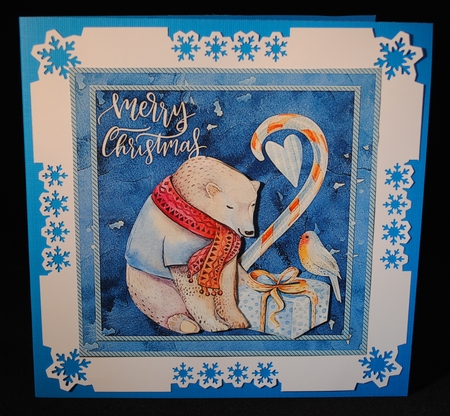 Christmas  Bear 2 by Yvonne Middleton