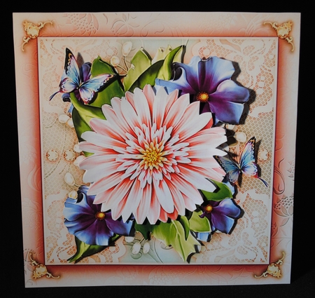 Soft Pink Vintage Bouquet Mini Kit by Yvonne Middleton