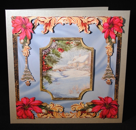 Victoriana Christmas 8x8 9 of 10 by Yvonne Middleton