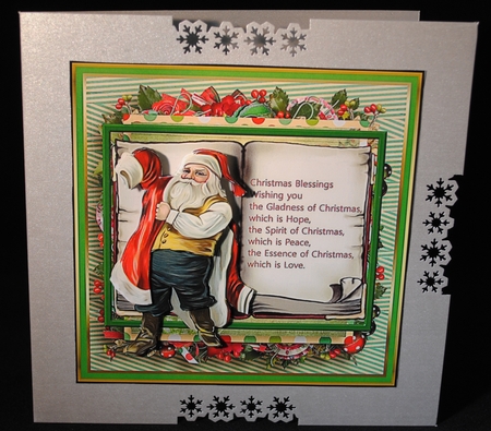 Vintage Santa by Yvonne Middleton