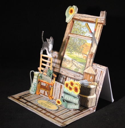 WINDOWS ON THE WORLD - Gardeners World by Yvonne Middleton
