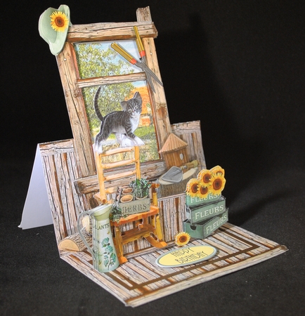 WINDOWS ON THE WORLD - Gardeners World by Yvonne Middleton