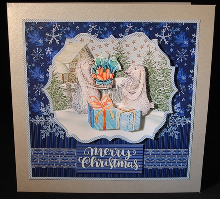 Christmas Animals 2 Mini Kit by Yvonne Middleton