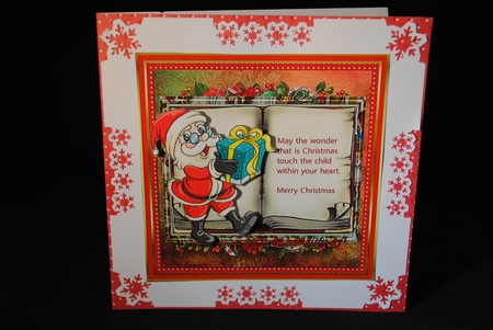 Santa has a gift by Yvonne Middleton