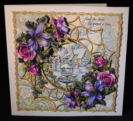 Faded Festiveties 13 by Yvonne Middleton