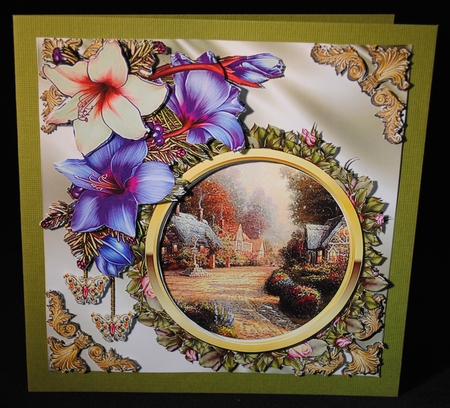Colours of Amaryllis - Mauve by Yvonne Middleton