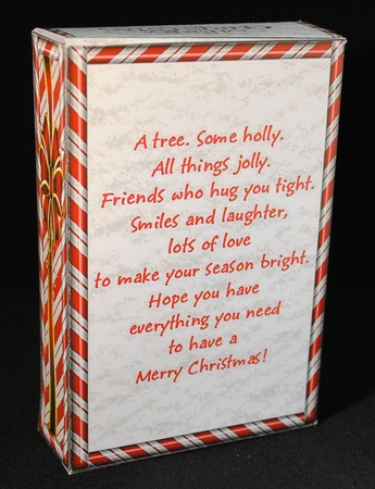 Mr. and Mrs. Claus Gift Box by Yvonne Middleton