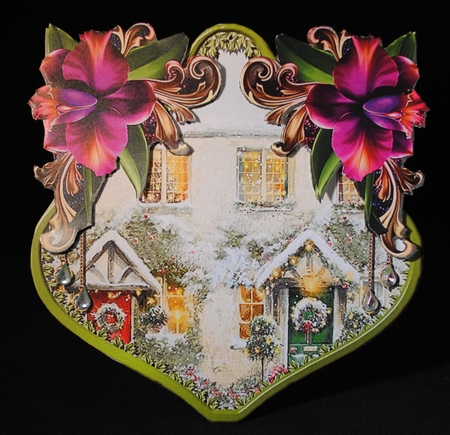 Bauble Greetings 3 by Yvonne Middleton