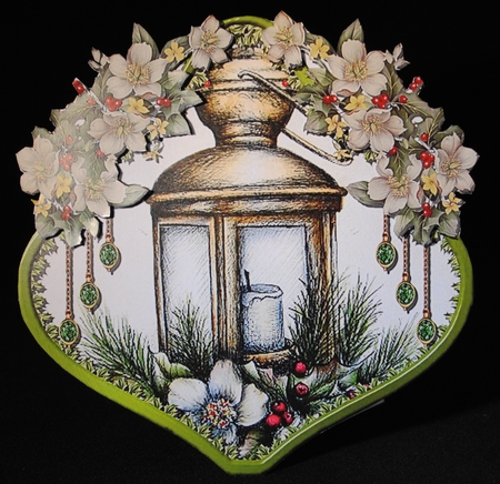 Bauble Greetings 9 by Yvonne Middleton