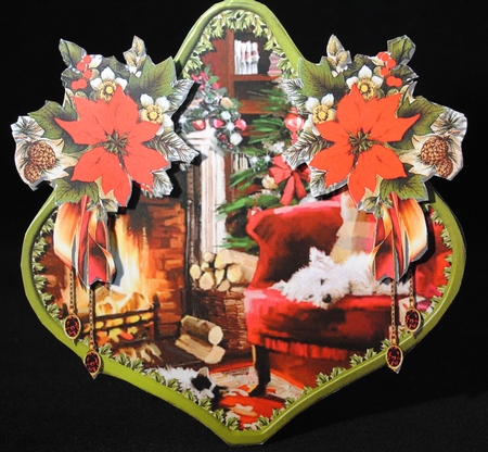 Bauble Greetings 10 by Yvonne Middleton