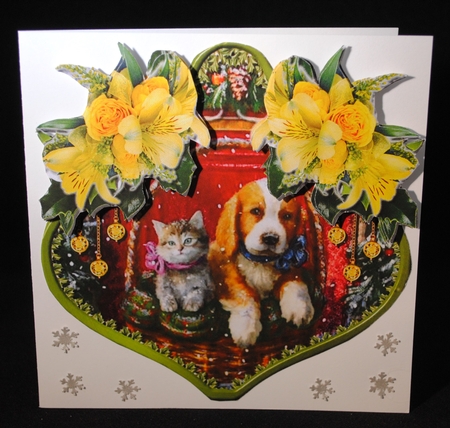 Bauble Greetings 15 by Yvonne Middleton