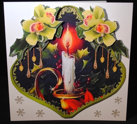 Bauble Greetings 16 by Yvonne Middleton