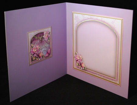 Enchanted Evening Decoupage Card Mini Kit by Yvonne Middleton