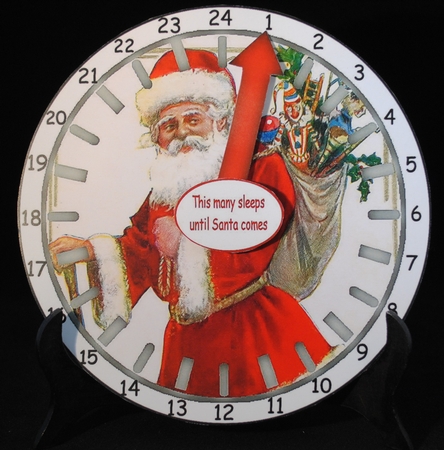 advent clock 5 by Yvonne Middleton