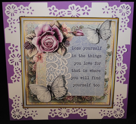 Rose to inspire you by Yvonne Middleton