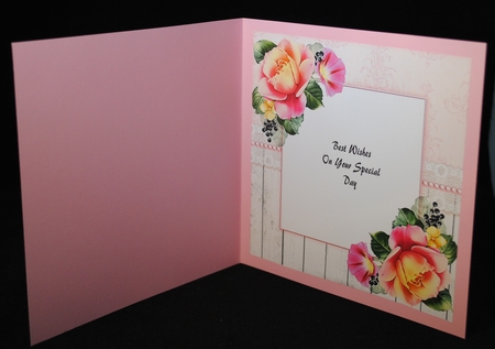 Beautiful Butterflies With Summer Roses 8x8 Mini Kit by Yvonne Middleton